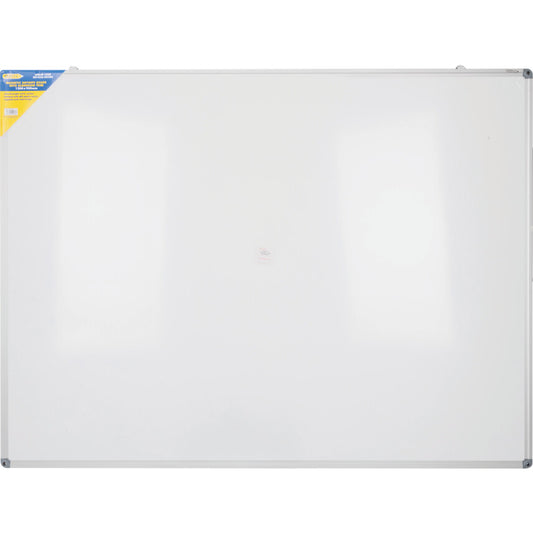 DRYWIPE BOARD MAGNETIC 1200x900mm ALUMINIUM TRIM 