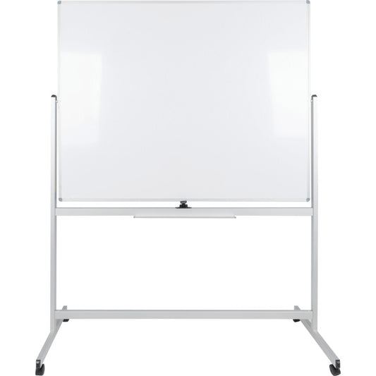 Mobile Magnetic Drywipe Board Aluminium Stand HxW 1200x1500mm