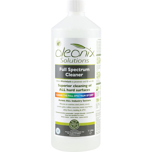 Full Spectrum, Multi Surface Cleaner, 1L, Screw Top Bottle, Concentrated, Fragrance Free