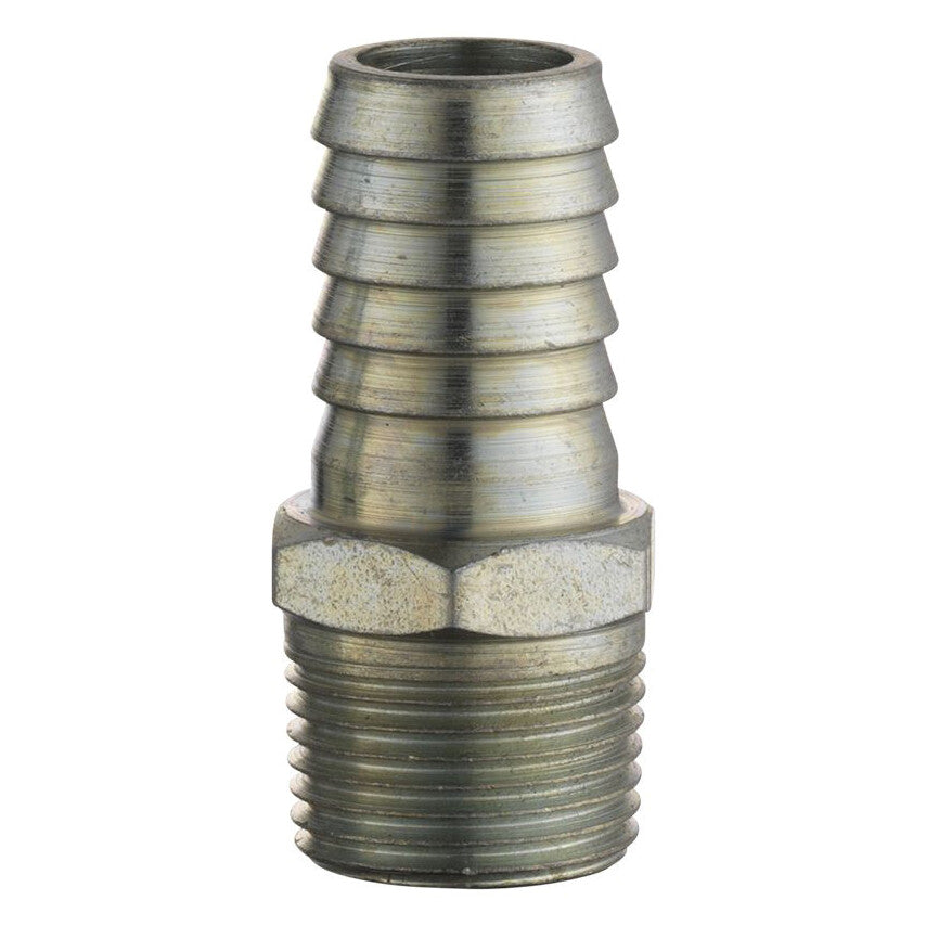 Hc2808 3/8" Bsptx1/2" Bore Male Thread Tailpiece