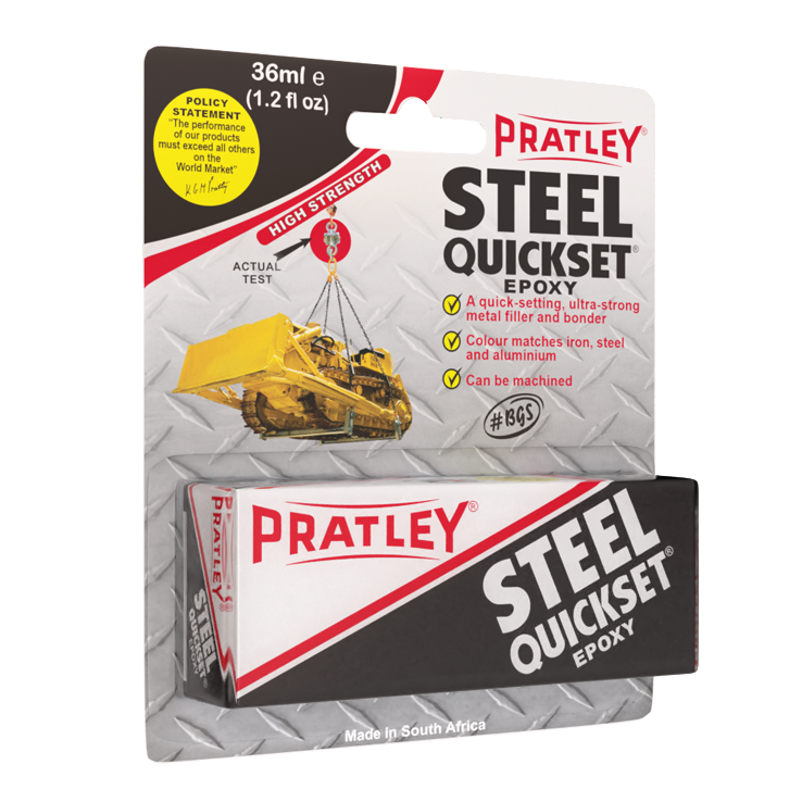 Pratley Steel Quickset Epoxy