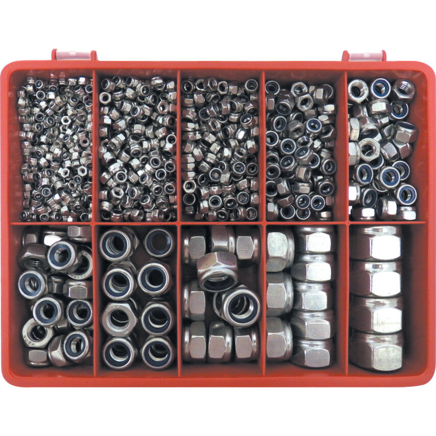 METRIC NYLON INSERT NUT KIT A2 AVG-890PC