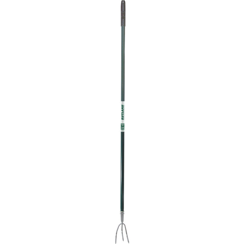 Cultivator, 90mm Head Width, Stainless Steel Tine Material, 3 Tines
