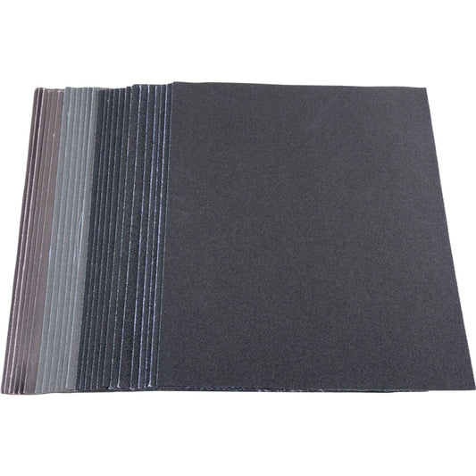 Coated Sheet, 230 x 280mm, Aluminium Oxide, Assorted