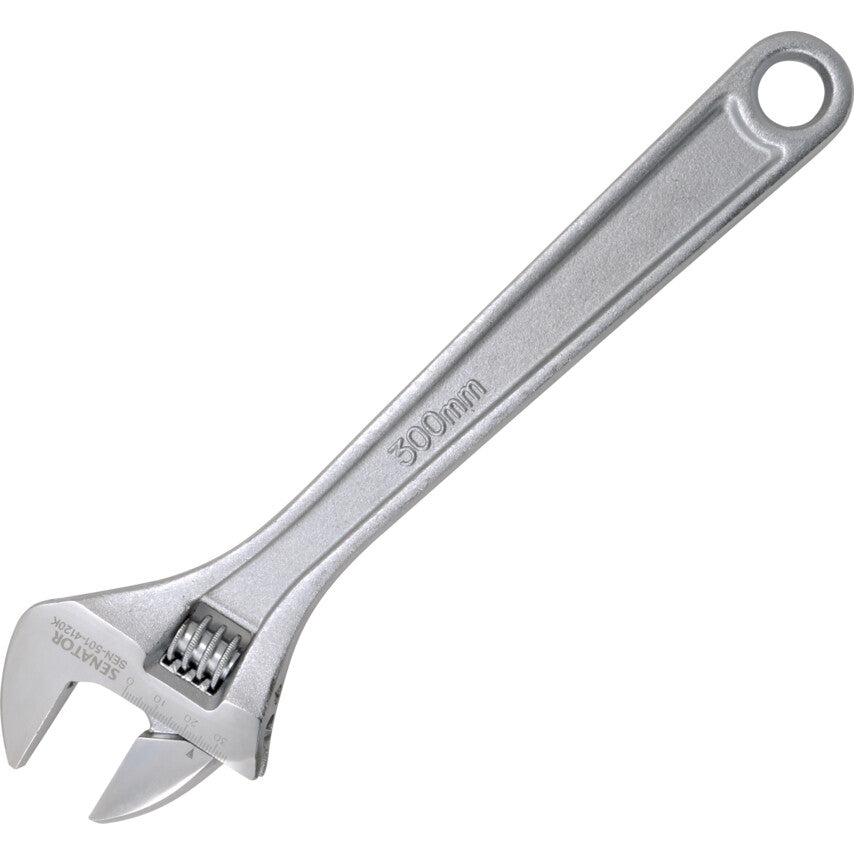 Adjustable Spanner, Drop Forged Chrome Vanadium Steel, 30in./778mm Length