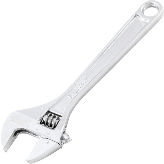 Adjustable Spanner, Drop Forged Chrome Vanadium Steel, 8in./200mm Length