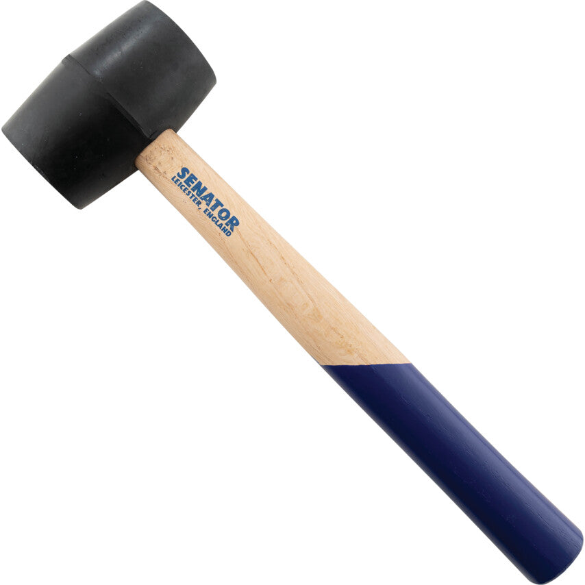 16oz Rubber Mallet, Wood Shaft