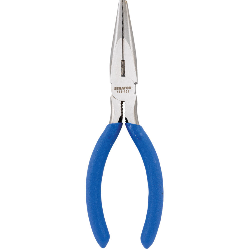 Needle Nose Pliers, Serrated, Steel, 150mm
