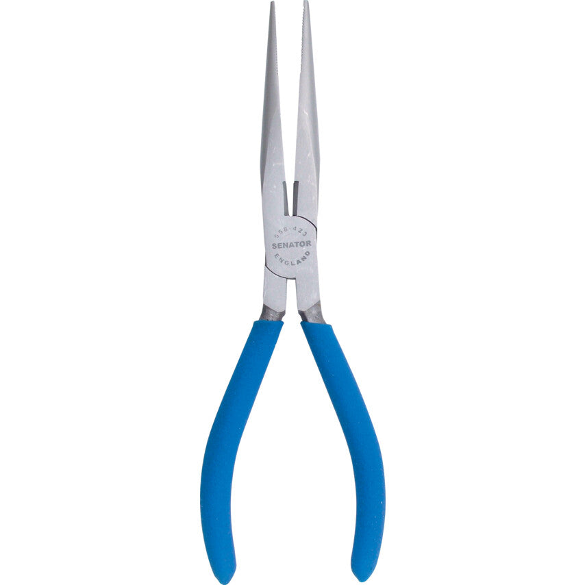 Needle Nose Pliers, Serrated, Steel, 200mm