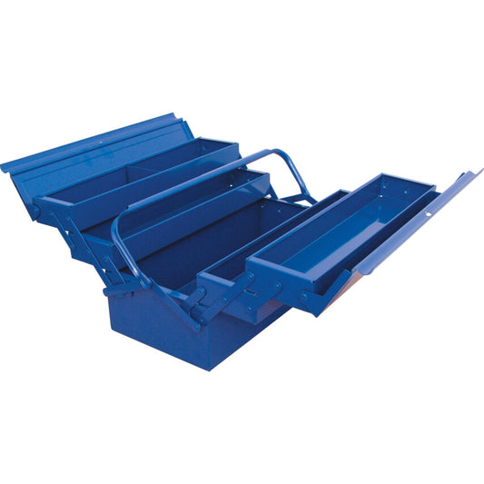 Senator Cantilever Tool Box, Steel, (L) 530mm x (W) 205mm x (H) 205mm