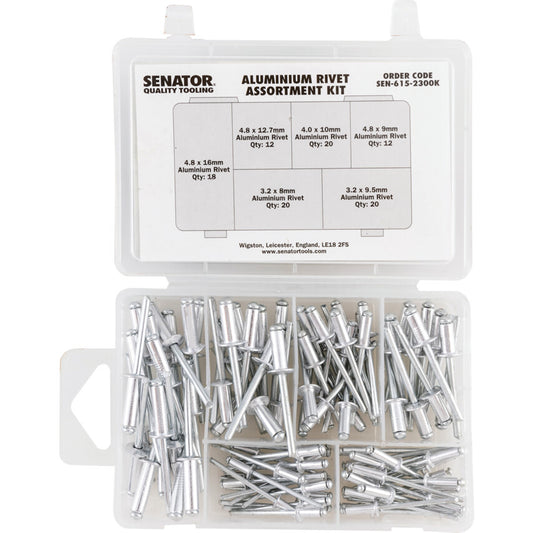 102 PCE ALUMINIUM RIVET A SSOERTMENT KIT