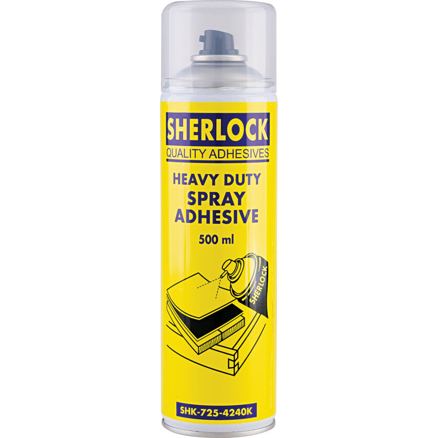 Fast Cure Spray Adhesive, Aerosol, 500ml