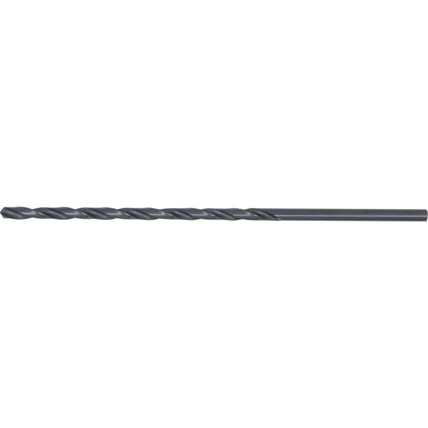 L100, Long Series Drill, 3.3mm, Long Series, Straight Shank, High Speed Steel, Steam Tempered