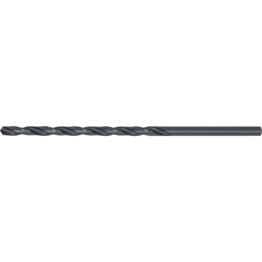 L100, Long Series Drill, 5mm, Long Series, Straight Shank, High Speed Steel, Steam Tempered