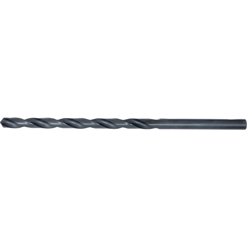 L100, HSS Long Series Drill, 7mm, Straight Shank, High Speed Steel, Steam Tempered