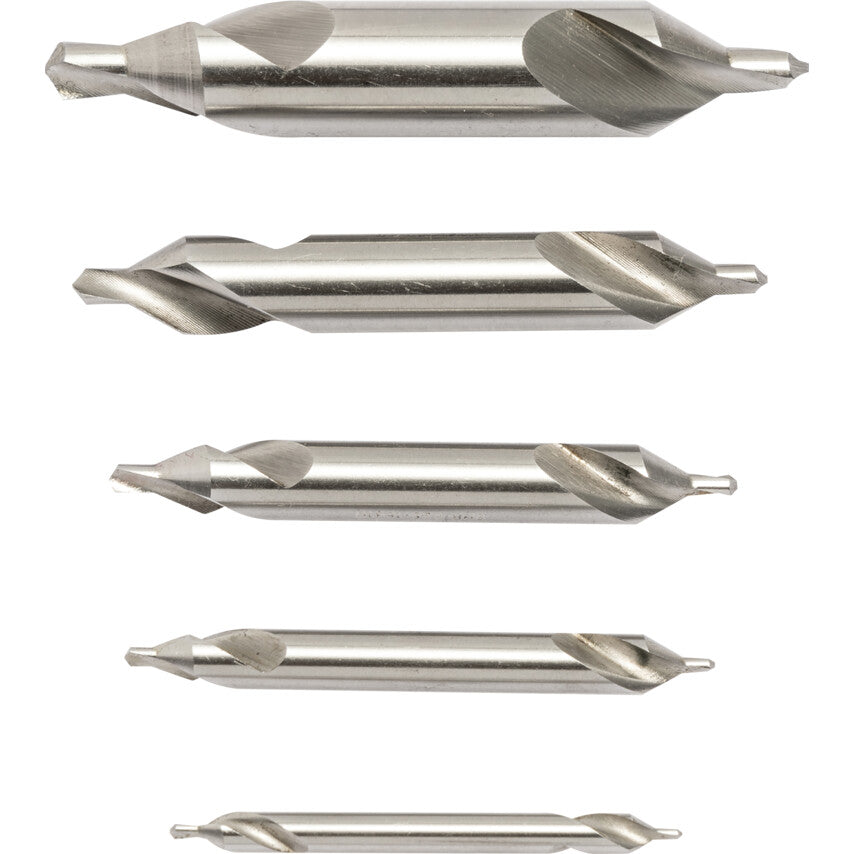 BS1-BS5 HSS CENTRE DRILL SET 5 PCE