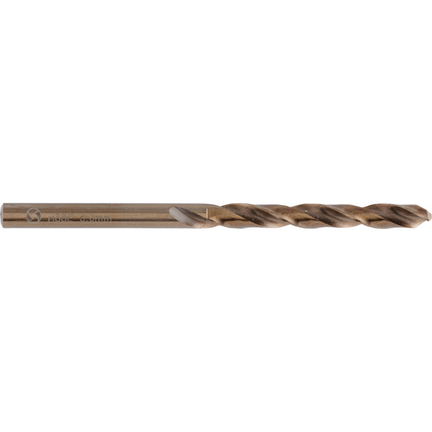 5.00mm DIA COBALT DRILL FOR STAINLESS STEEL