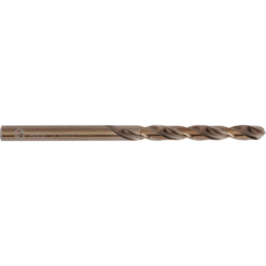 5.50mm DIA COBALT DRILL FOR STAINLESS STEEL