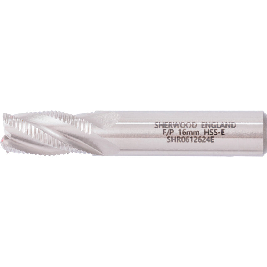 Ripper, 16mm, Threaded Shank, 4fl, Vanadium High Speed Steel, Uncoated, M35