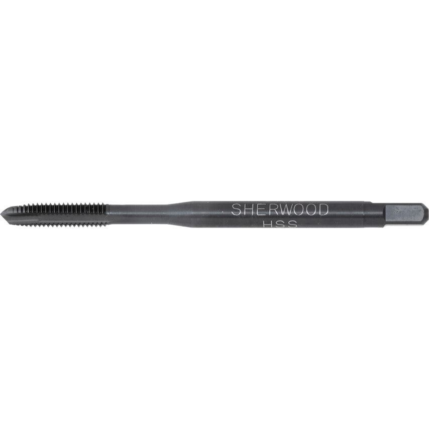Machine Tap, M3 x 0.5mm, Metric Coarse, Spiral Point, High Speed Steel, Steam Tempered