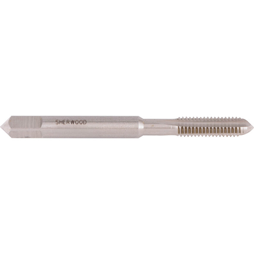 Plug Tap, 6mm x 1mm, Straight Flute, Metric Coarse, High Speed Steel, Bright
