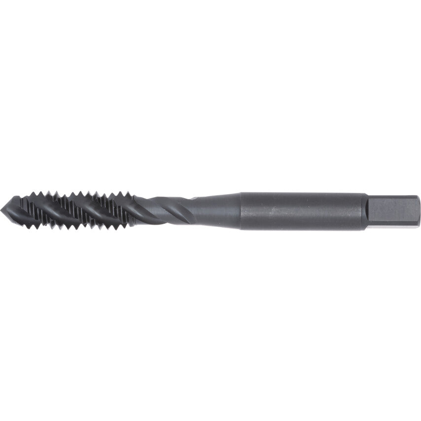 Machine Tap, 1/4in. x 20 UNC, UNC, Spiral Flute, High Speed Steel, Steam Tempered