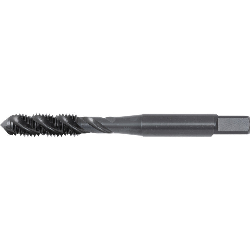 Machine Tap, 1/4in. x 28 UNF, UNF, Spiral Flute, High Speed Steel, Steam Tempered