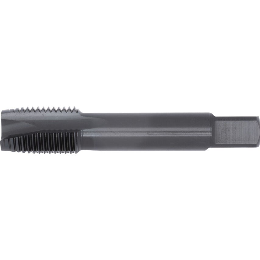 Machine Tap , 1/4in. x 19 BSPF, Spiral Point, High Speed Steel, Steam Tempered