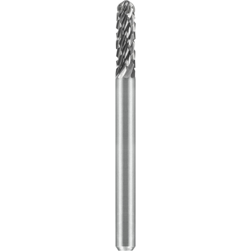 BALL NOSED CYLINDER, 6MM DIA, 6MMSHANK, DOUBLE CUT / CUT 6