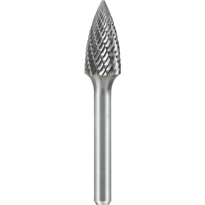 POINTED TREE, 16MM DIA, 6MMSHANK, DOUBLE CUT / CUT 6