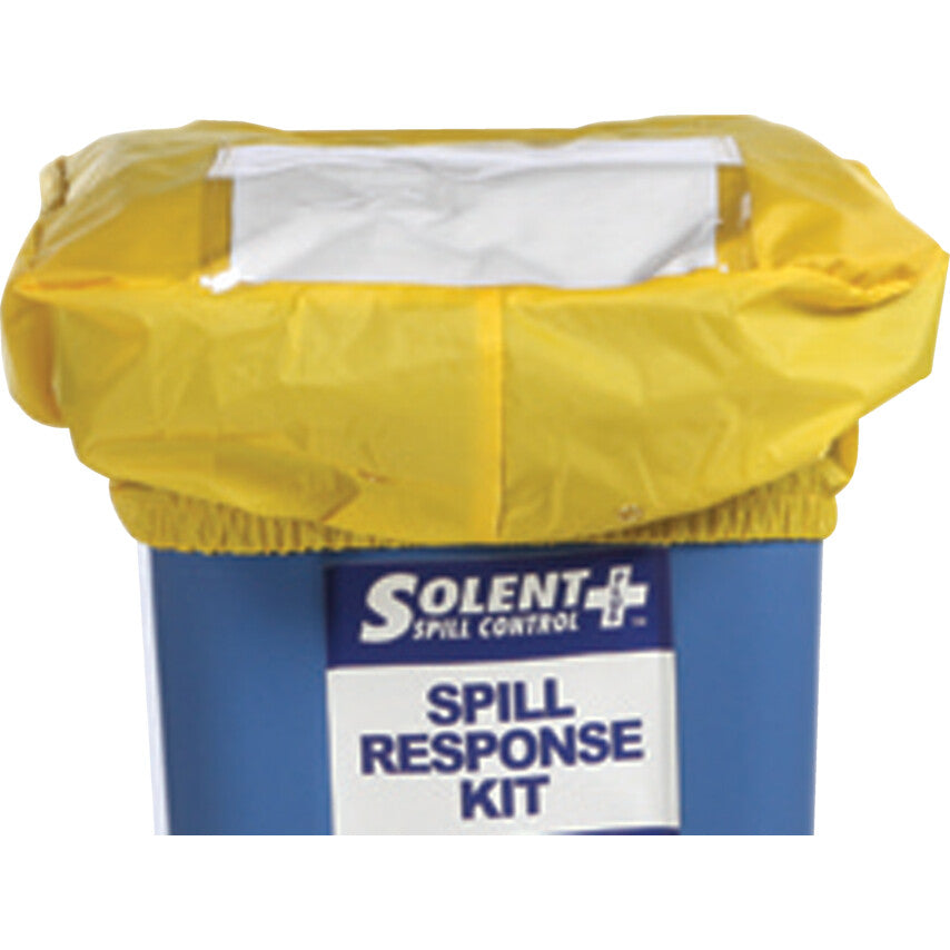 Spill Kit Cover, For Use on Spill Wheeled Bins, Chemical Applications, PVC Material