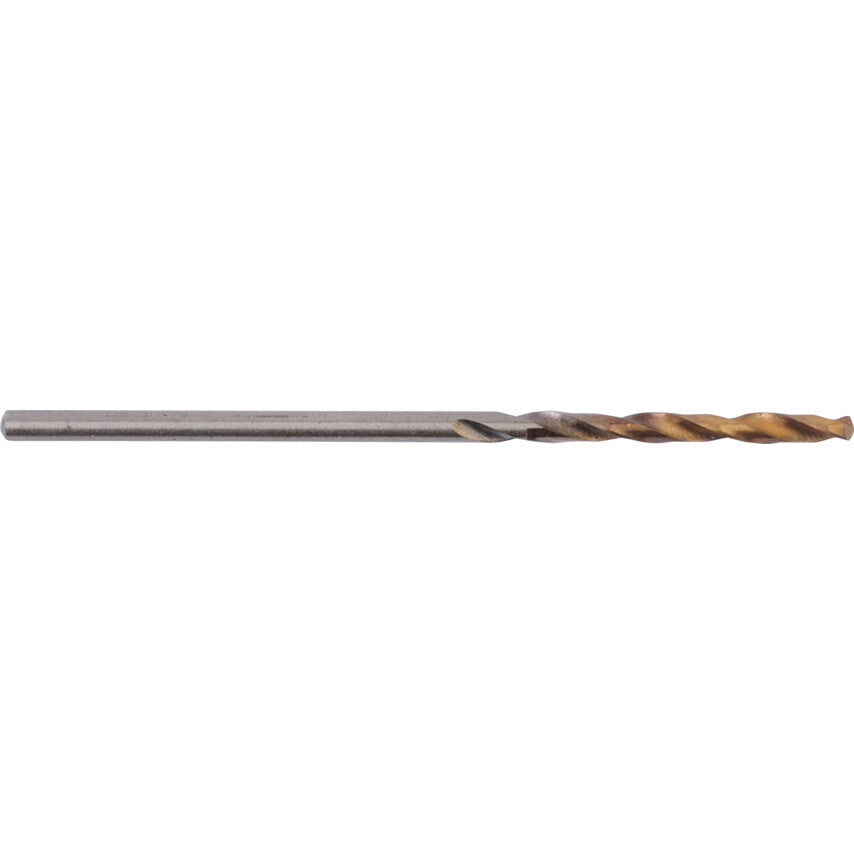 Jobber Drill, 1.5mm, Normal Helix, High Speed Steel, TiN