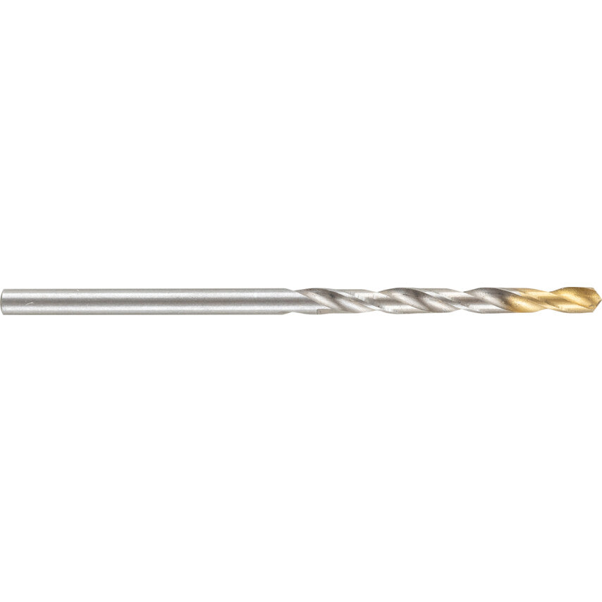 Jobber Drill, 2.5mm, Normal Helix, High Speed Steel, TiN