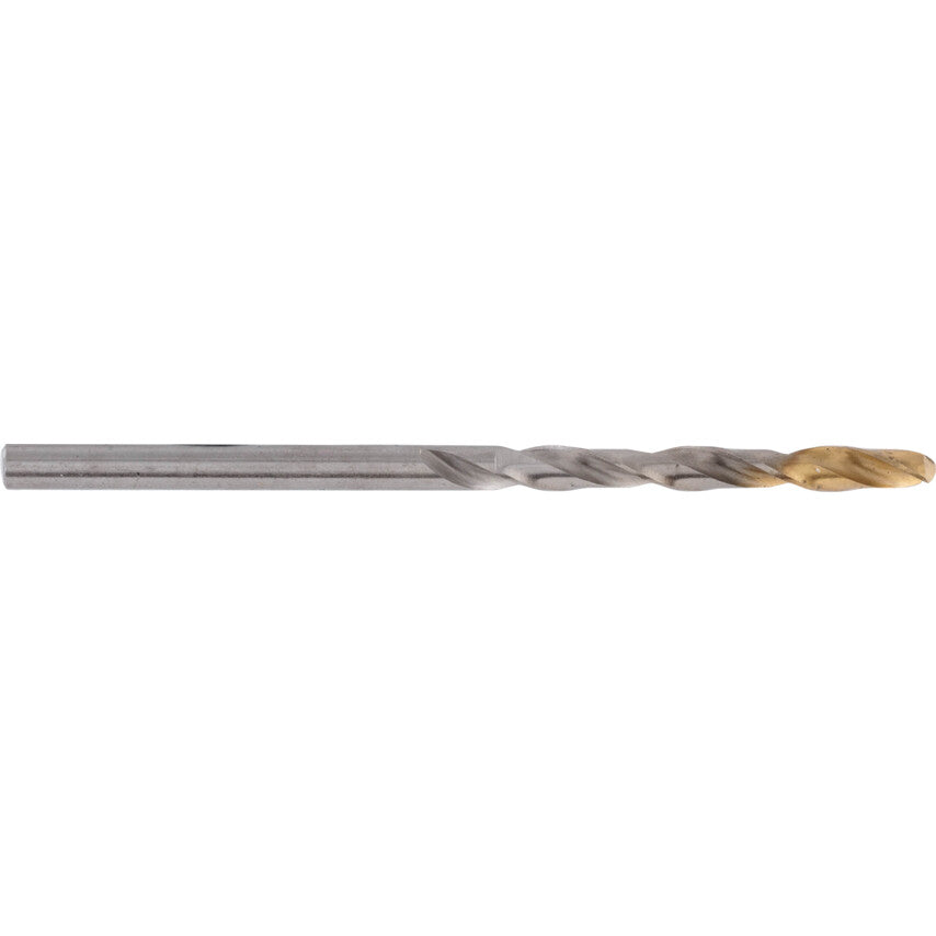 Jobber Drill, 3.2mm, Normal Helix, High Speed Steel, TiN