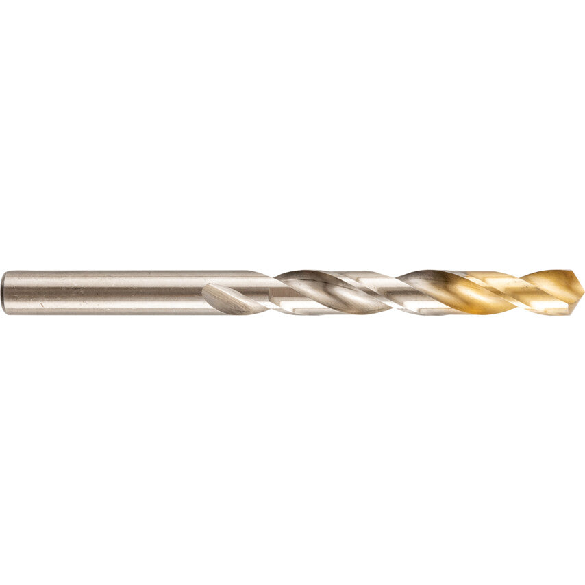 Jobber Drill, 10.5mm, Normal Helix, High Speed Steel, TiN