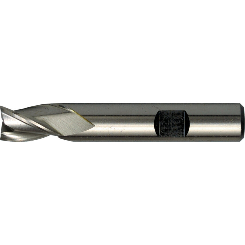 6, Regular, Slot Drill, 9mm, 3fl, Weldon Flat Shank, Cobalt High Speed Steel, TiCN