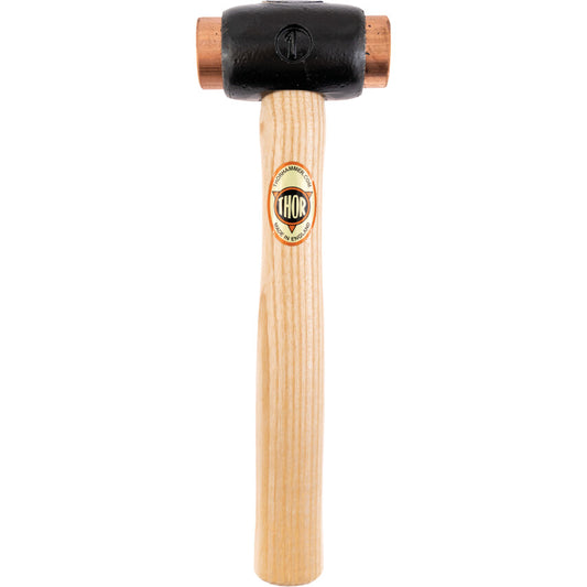Copper Hammer, 830g, Wood Shaft, Replaceable Head