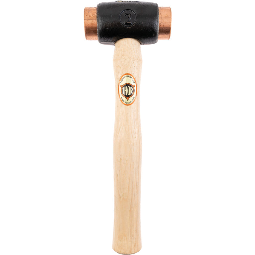 Copper Hammer, 1260g, Wood Shaft, Replaceable Head