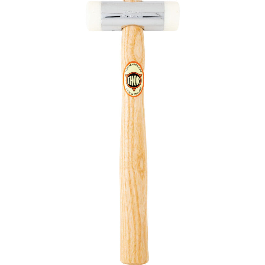 Nylon Hammer, 385g, Wood Shaft, Replaceable Head