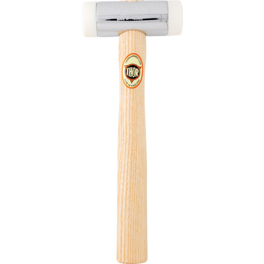 Nylon Hammer, 570g, Wood Shaft, Replaceable Head