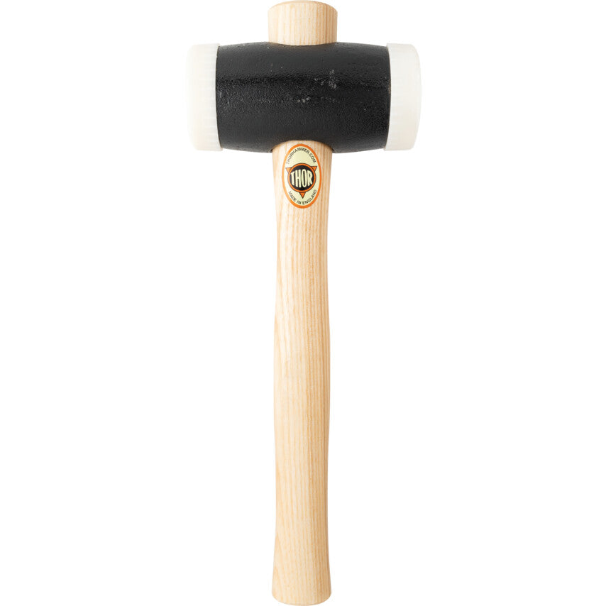 Nylon Hammer, 2200g, Wood Shaft, Replaceable Head