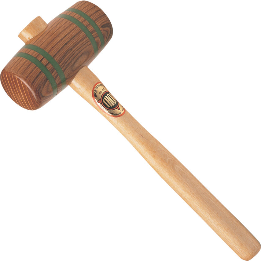 18.5oz Wood Mallet, Wood Shaft