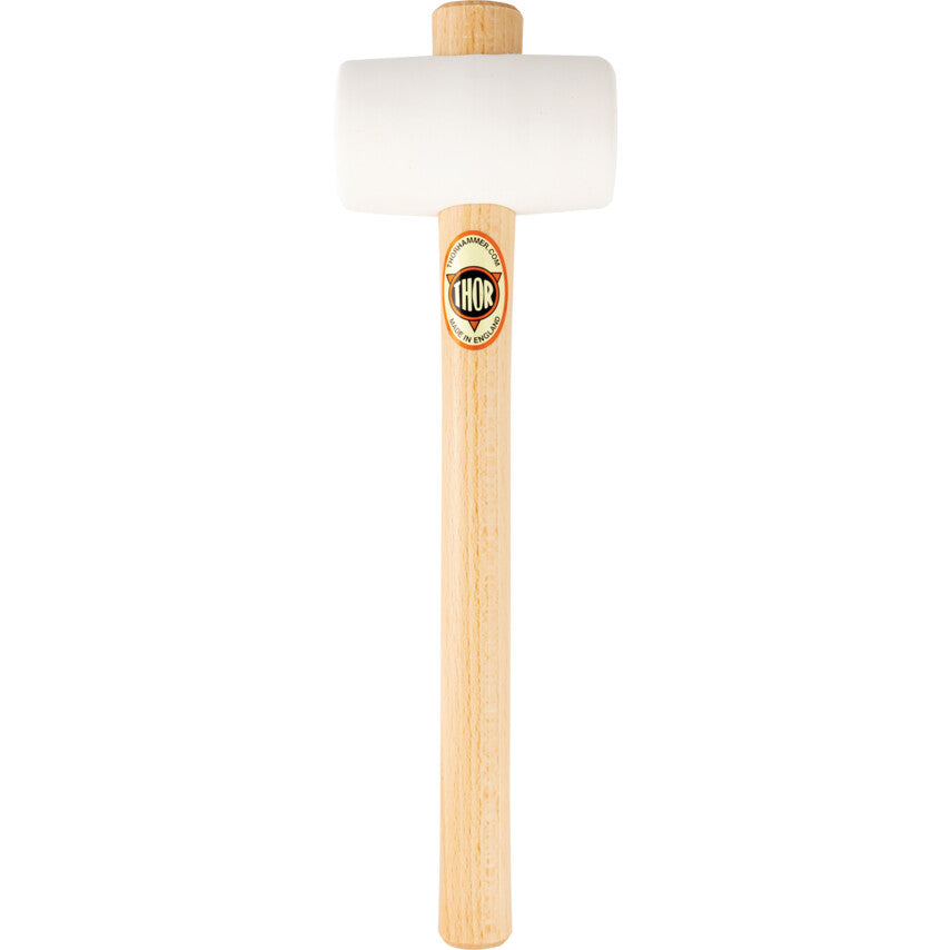 51oz Rubber Mallet, Wood Shaft