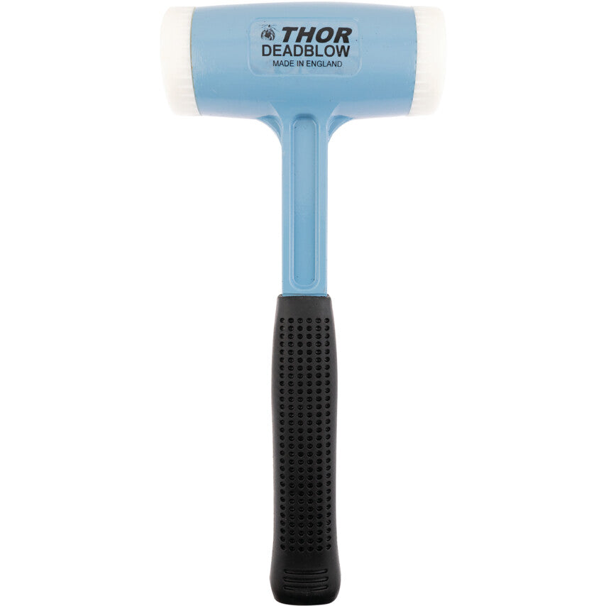 Dead Blow Hammer, 1850g, Die-Cast Aluminium Shaft with Rubber Grip, Replaceable Head