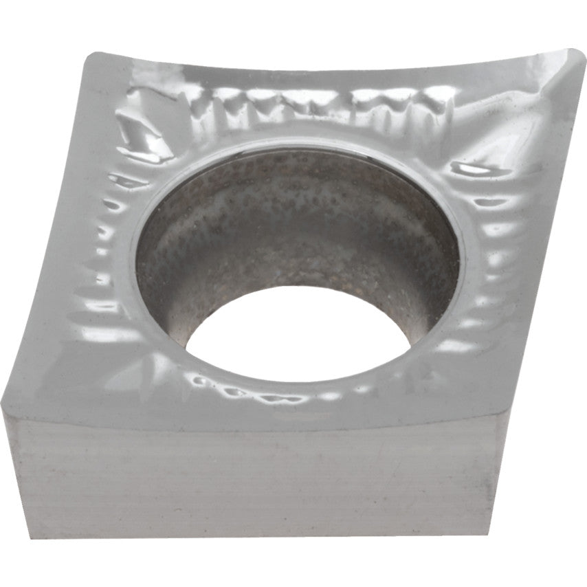 CCGT 09T304-AL, Turning Insert, Grade K10, Carbide, 80° Rhombic