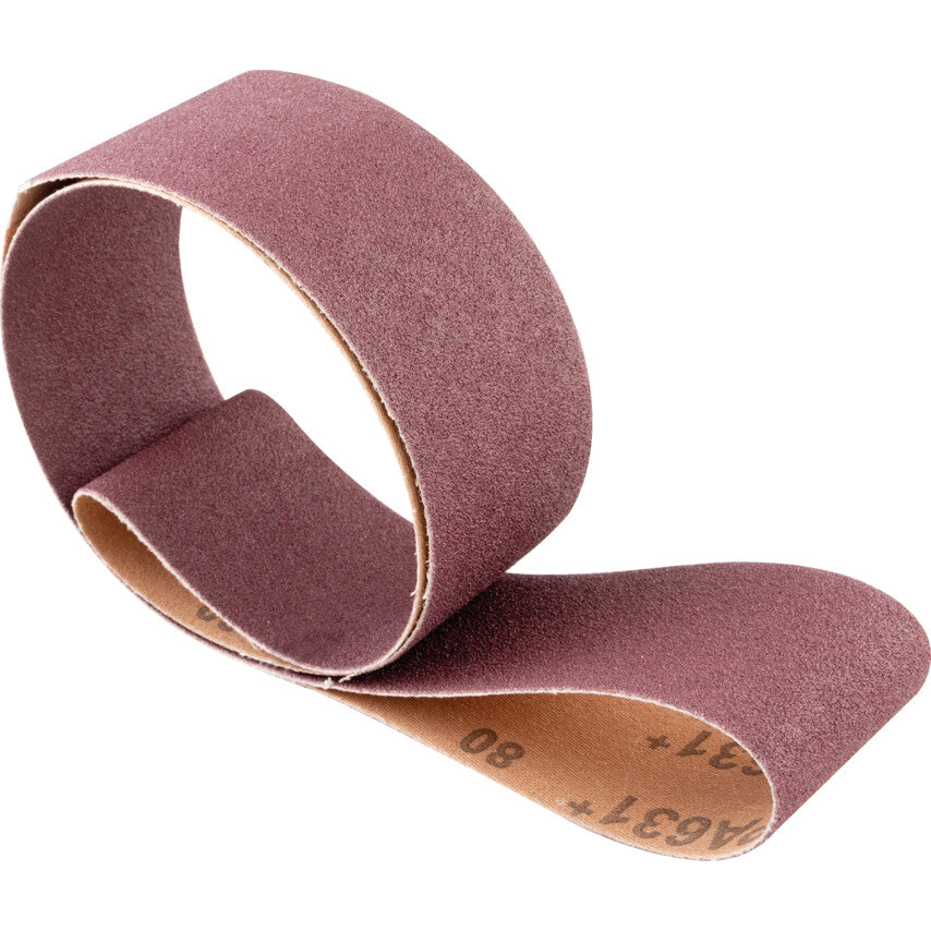 50 x 1065mm, Aluminium Oxide Abrasive Belt, P80
