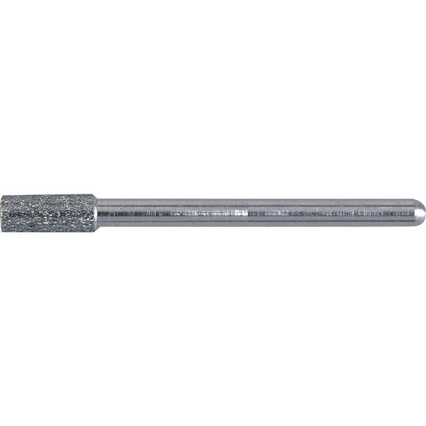 A40, Rotary Burr, Diamond, Single Cut, 4mm, Cylindrical