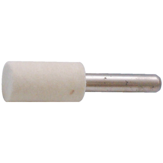 Bob, Cylindrical, Felt, 12 x 24mm, 6mm Shank
