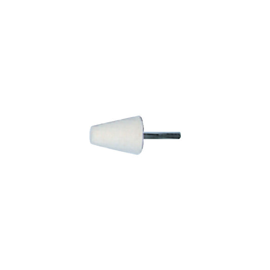 Bob, Tapered Plain End, Felt, 19 x 25mm, 6mm Shank