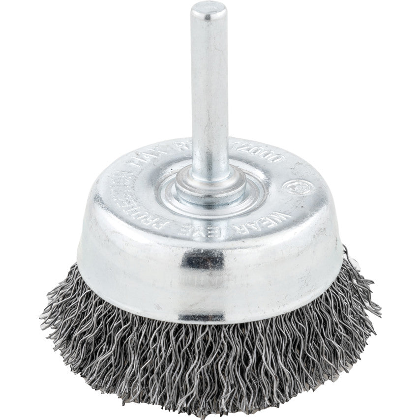30SWG Shaft Mounted Cup Brush 45 x 10mm